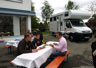 Hausmesse in Isny 2010 mit Expeditionsmobilen