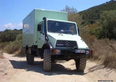 In Korsika mit dem Expeditionsmobil